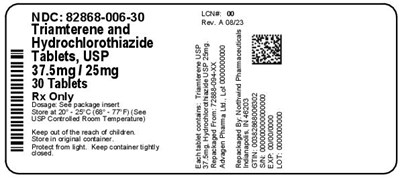 Label (82868 006 30   Rev A 08 23)